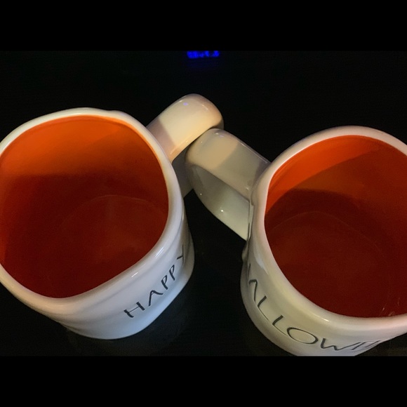 Rae Dunn Halloween mugs set of two - Picture 2 of 3